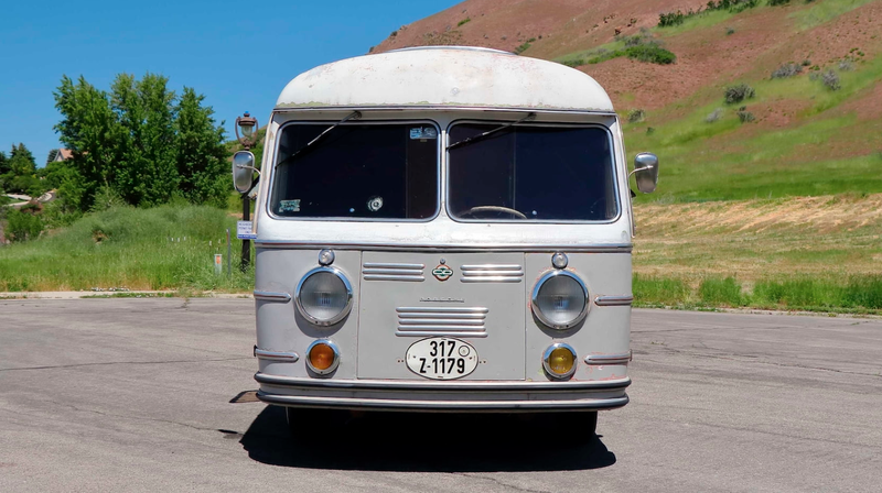 Illustration for article titled This Amazing Porsche 356-Powered FWD Camper is Up for Auction and May be the Slowest Porsche Ever